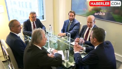 Özgür Özel, ABD'de Kuzey Kıbrıs Türk Cumhuriyeti Lideri ile Görüştü