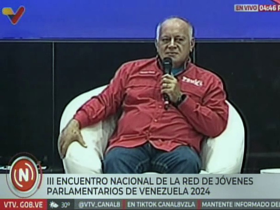 Primer Vpdte. del PSUV Diosdado Cabello: La guerra terminó cuando Chávez llegó a la presidencia