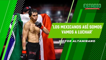 Victor "EL MAGNIFICO" Altamirano se a preparado duro, para su pelea de este próximo 28 de septiembre en Francia | Estadio Deportes