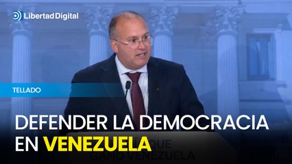 Tellado asegura que defender la democracia en Venezuela es un deber
