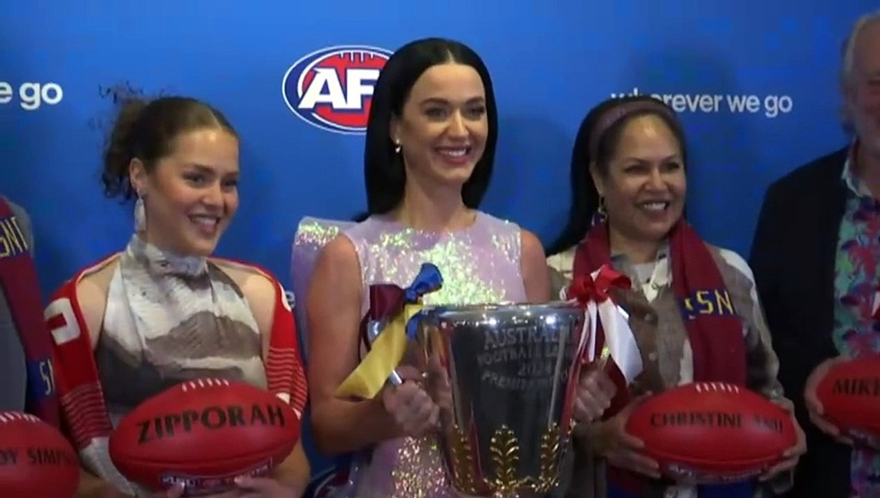 Popstar Katy Perry promises a larger-than-life pre-game performance ahead of AFL grand final