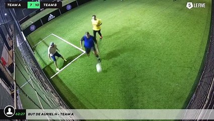 But de Auriel H - Team A