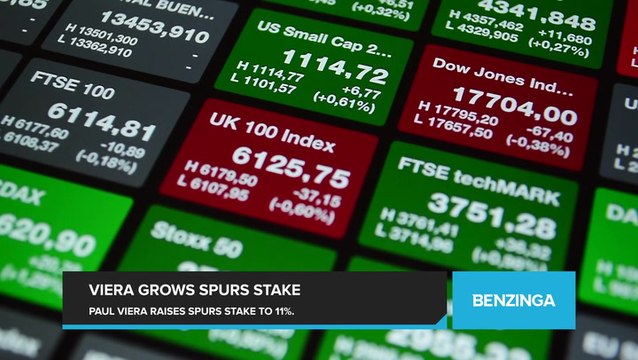 Paul Viera Increases Stake In Spurs To 11% as Rising NBA Valuations Attract Investors