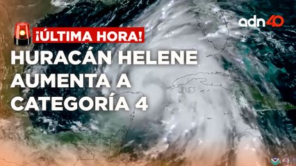 ¡Última Hora! Huracán Helene aumenta su categoría a 4