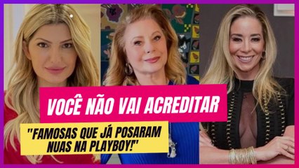 Os ensaios mais icônicos de famosas na Playboy – Veja quem já posou!