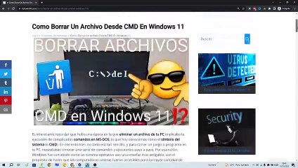 ❌ Como ELIMINAR ARCHIVOS desde CMD en WINDOWS 11 FÁCIL y RÁPIDO