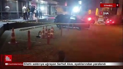 Fenerbahçe'nin eski futbolcusu Serhat Akın'a silahlı saldırı