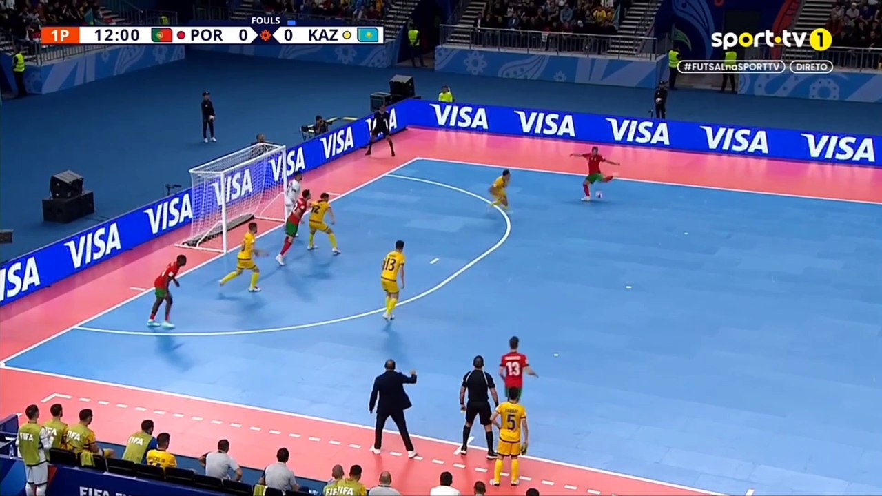 Cazaquistão 2x1 Portugal - Copa do Mundo de Futsal 2024