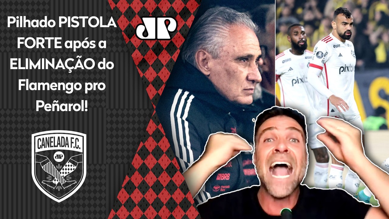 PILHADO SURTOU! "O FLAMENGO É UM VEXAMEE! O TITE TEM QUE SER DEMITIDO HOJE!" | ELIMINADO PRO PEÑAROL