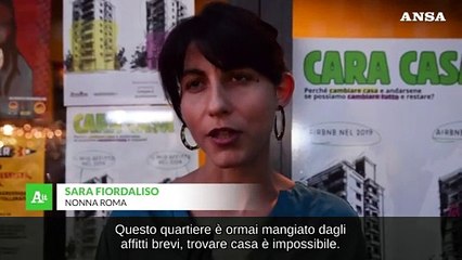 Nonna Roma: "Al Pigneto oltre 1500 case su Airbnb a fronte di 69 in affitto"