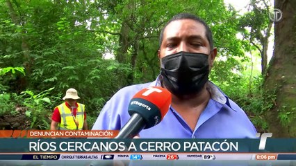 Inspeccionan ríos cerca de Cerro Patacón tras denuncias de contaminación