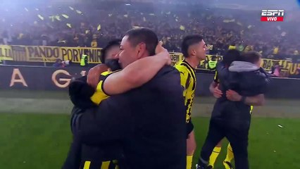 Peñarol Flamengo clasificación festejo Copa Libertadores.mp4