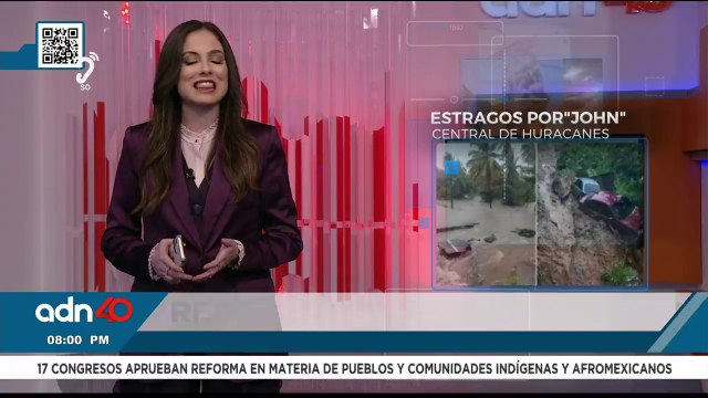 Huracán John deja grandes estragos en Acapulco