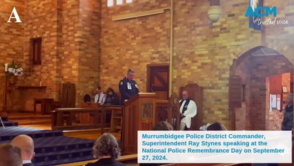 Police Remembrance Day | Area News | September 2024