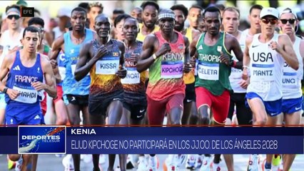 Eliud Kipchoge anunció que no competirá en Los Ángeles 2028 DEPORTES TELESUR 26-09-2024