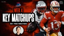 LIVE: Patriots vs. 49ers KEY MATCHUPS w/ The Athletic's Ted Nguyen | Patriots Daily