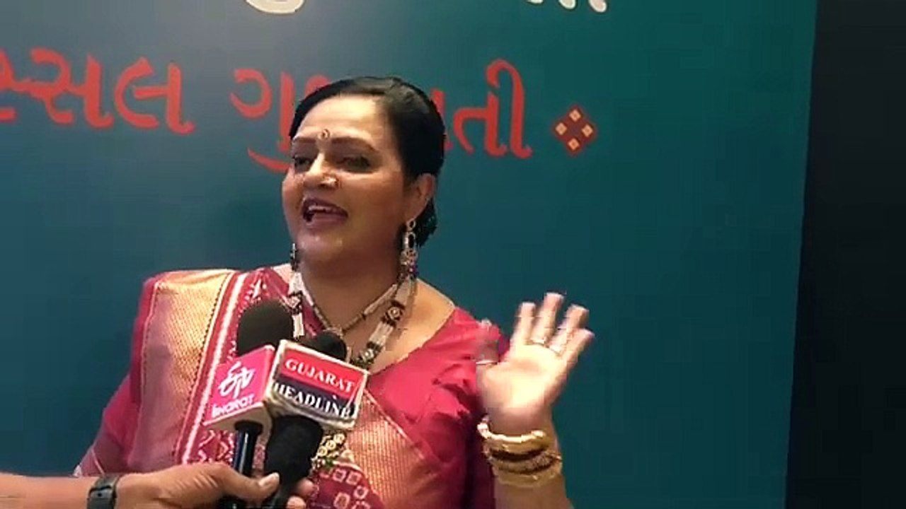 Vandana Vithlani for Assal Gujarati TV serial promotion on Colors Channel talk to media in Ahmedabad