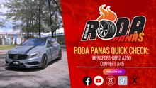 RODA PANAS QUICK CHECK: MERCEDES-BENZ A250 CONVERT A45