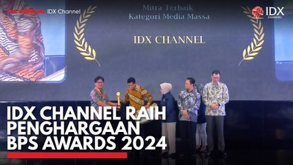 IDX Channel Raih Penghargaan BPS Awards 2024