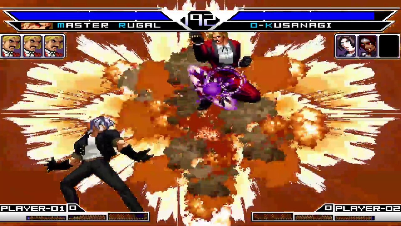 [KOF Mugen] Master Rugal Vs Neo Kyo LV 2 Team