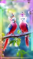 pink and blue sparrow short video