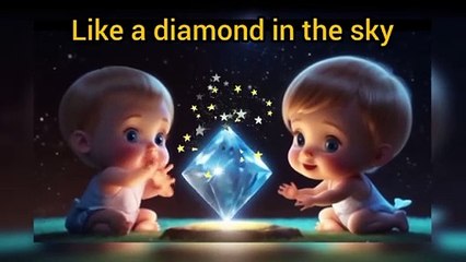 Twinkle twinkle little star ⭐⭐⭐ kids rhymes in English animation cartoon video