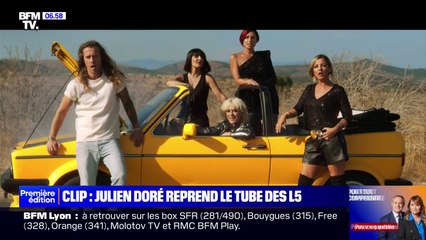 Julien doré reprend le tube "Toutes les femmes de ta vie" des L5