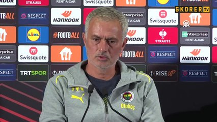 Fenerbahçe'de Jose Mourinho: Futbolda dalga geçemezsiniz | İstanbul'a Tatile gelmedim