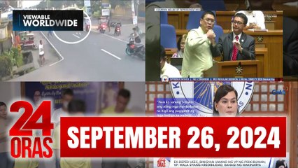 24 Oras Express: September 26, 2024 [HD]