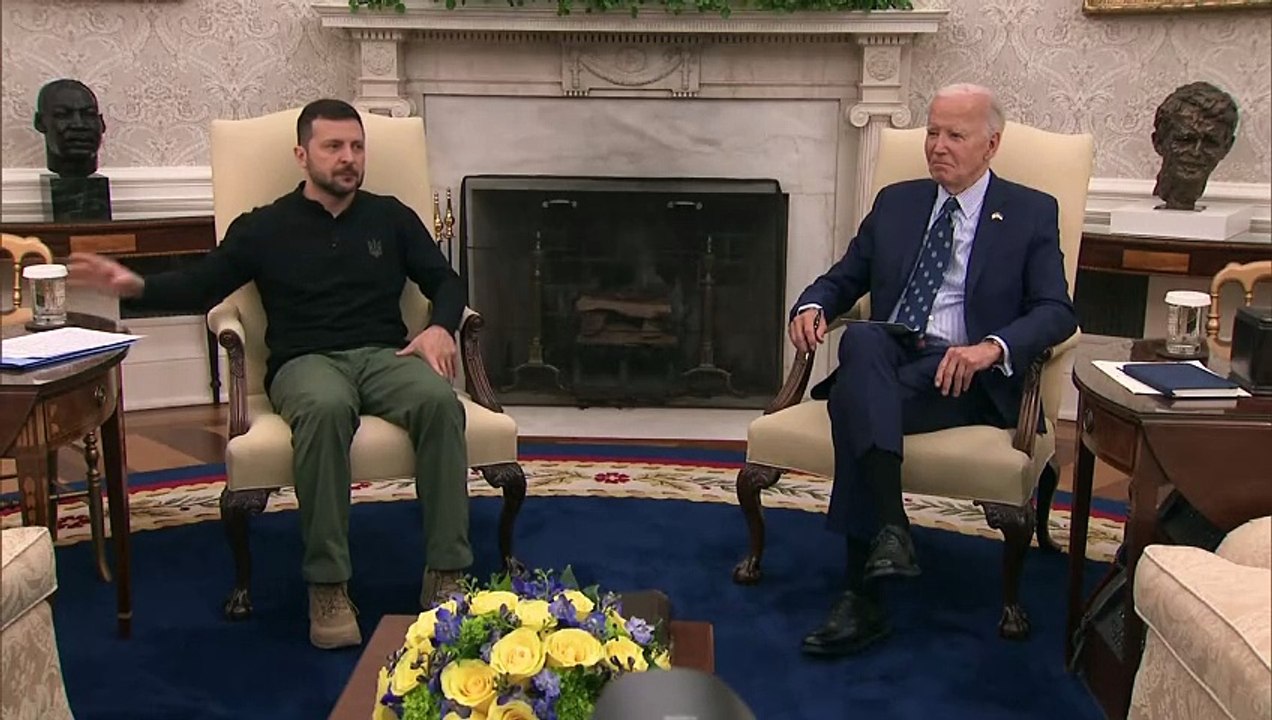 Selenskyj bei Biden: Nur teilweise Unterstützung für 'Siegesplan'