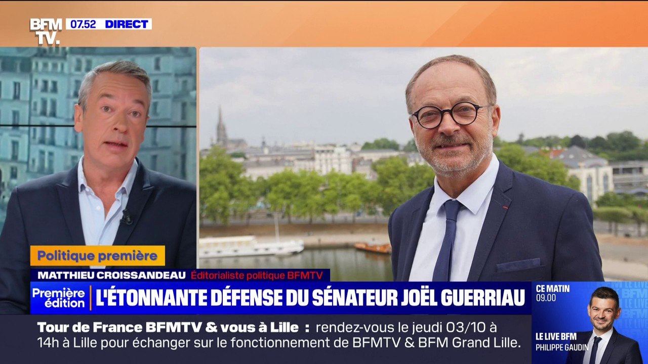 ÉDITO - La défense "lunaire" du sénateur Joël Guerriau,accusé d'avoir drogué la députée Sandrine Josso