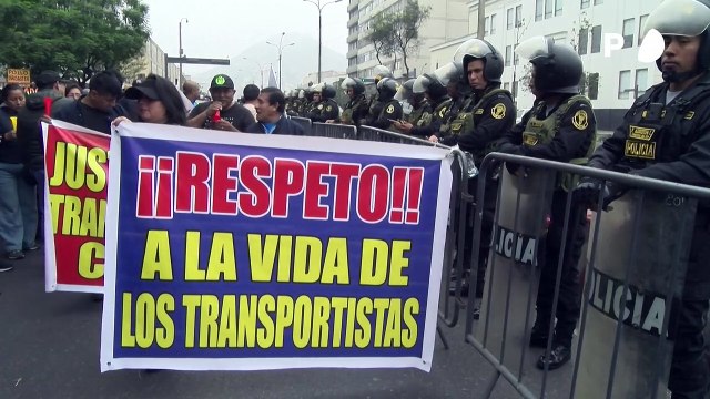Militares reforzarán lucha contra extorsión en Lima tras huelga de transportistas