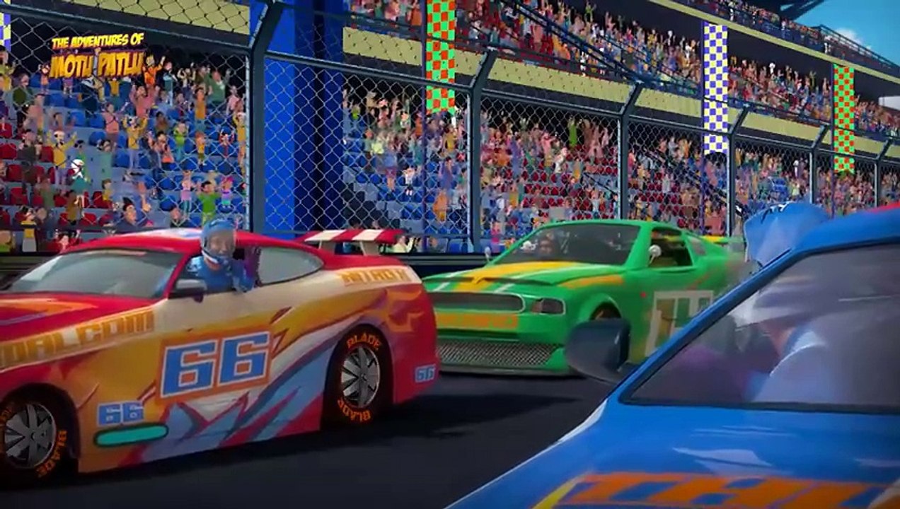 Car Race में कोन जीतेगा- - Motu Patlu - Hindi Cartoon - Motu Patlu Ki Jodi - #spot