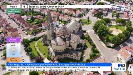27/09/2024 - ICI Matin France Bleu Bourgogne en vidéo
