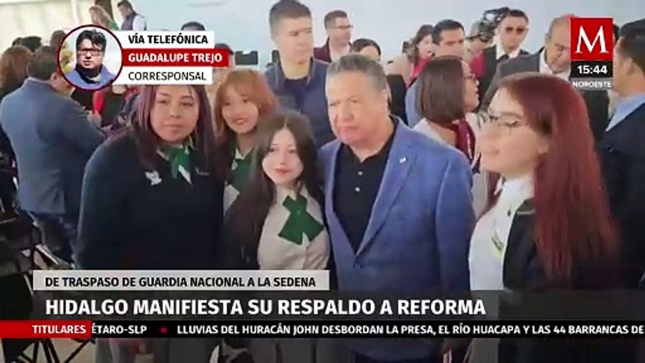Julio Menchaca respalda la reforma a la Guardia Nacional