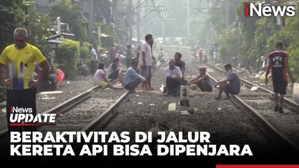 Hati-hati! Beraktivitas di Sekitar Rel Kereta Api Bisa Dipenjara