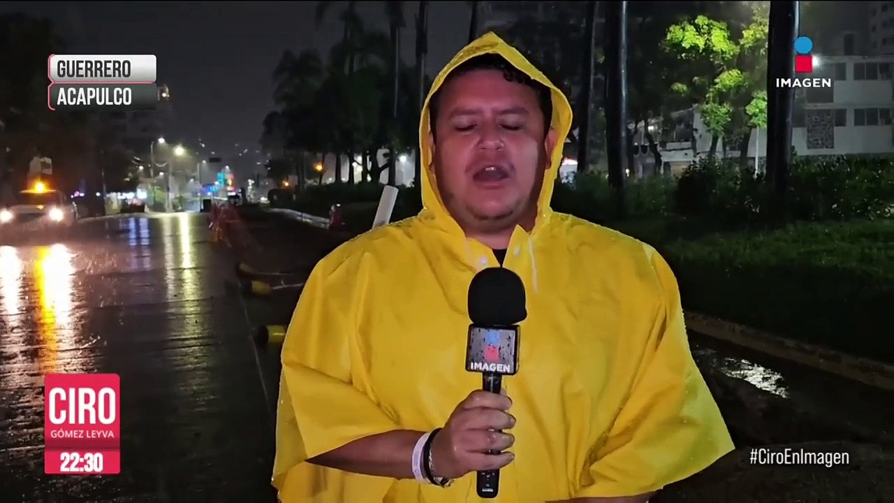 ¡Sigue azotando Acapulco! Así el paso de la tormenta tropical John