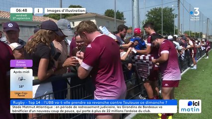 27/09/2024 - ICI Matin France Bleu Gironde en vidéo