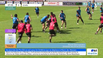 27/09/2024 - ICI Matin France Bleu Limousin en vidéo