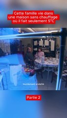 Famille vivant sans chauffage - thumbnail