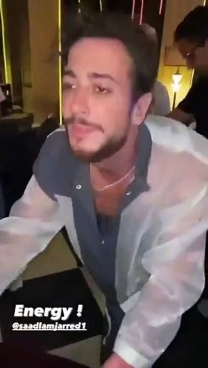 رقصة جنونية لسعد لمجرد