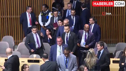 Dışişleri Bakanı Fidan, BM Genel Kurulu'nda Gazze Konulu Toplantıya Katıldı