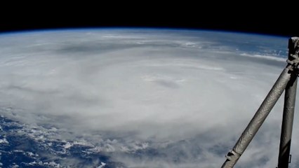 Vista del huracán Helene desde el espacio