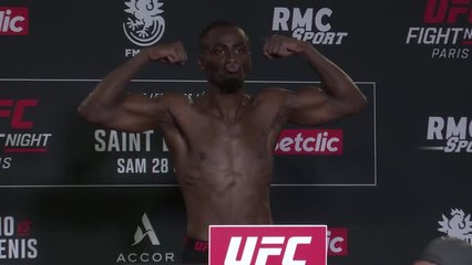 UFC Paris 3 - Gomis et tous les Français au poids