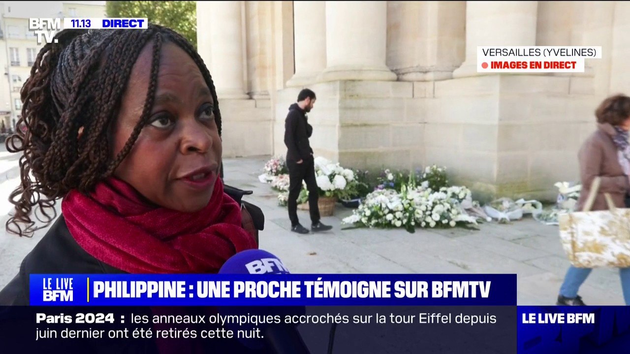 "Elle aurait pu être sauvée": une proche de Philippine témoigne, quelques heures avant ses obsèques à Versailles