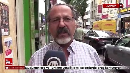 Almanya'da Müslümanlara ve Türklere yönelik ırkçı saldırılarda artış korkutuyor