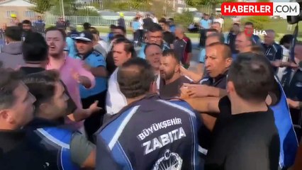 Avcılar'da Lunapark Yıkımında Gergin Anlar