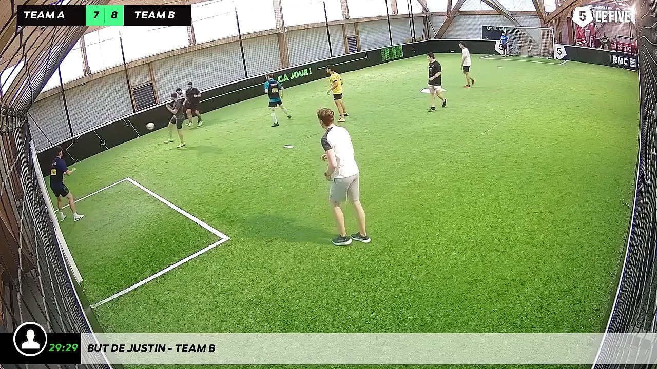But de Justin - Team B