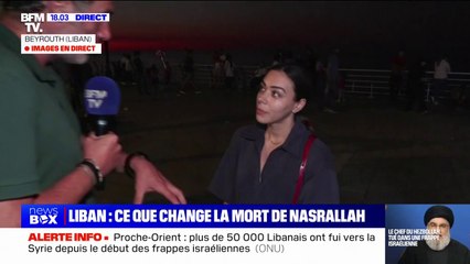 Mort de Hassan Nasrallah: “C’est un choc, c’est un jour mélancolique”, témoigne cette Libanaise déplacée