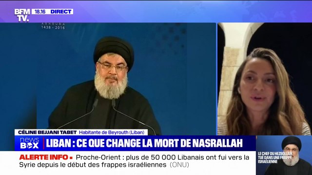 “On avait peur qu’il y ait plus de bombardements”, raconte Céline, habitante de Beyrouth, qui a décidé de quitter la capitale libanaise